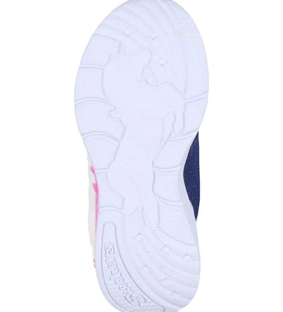 Skechers Støvler m. Lys - Unicorn Chaser - Navy/Multi