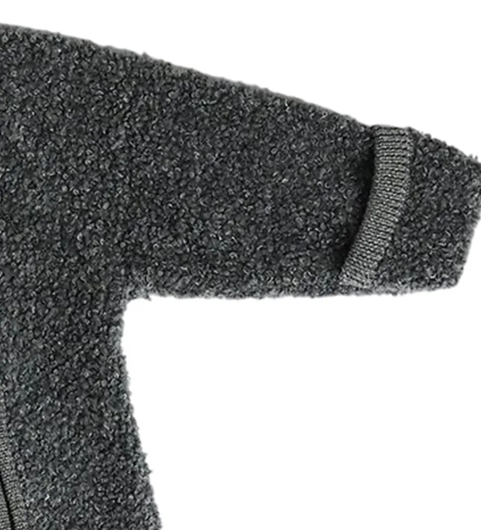 Børn Smallstuff - Køredragt m. Lynlås - Grey Melange