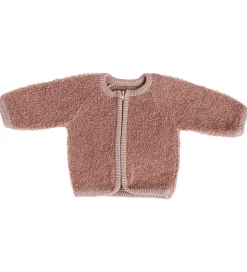 Børn Smallstuff Cardigan m. Lynlås - Uld - Rose
