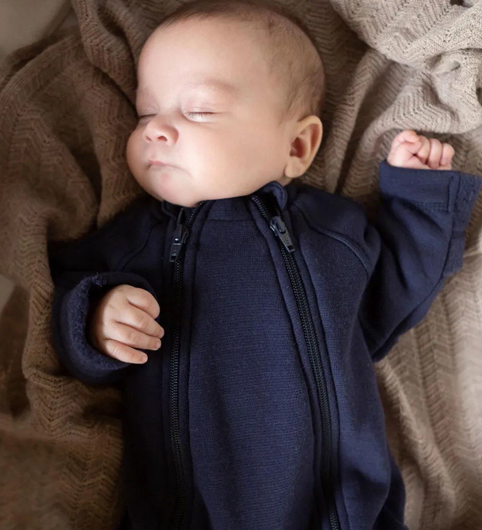 Børn Smallstuff Køredragt - Uld - Navy