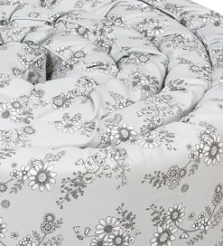 Sengerande*Smallstuff Sengerand - Flower Garden - Grey