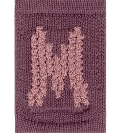 Flagranker*Smallstuff Strikket Bogstav - M - Rosa Alfabet