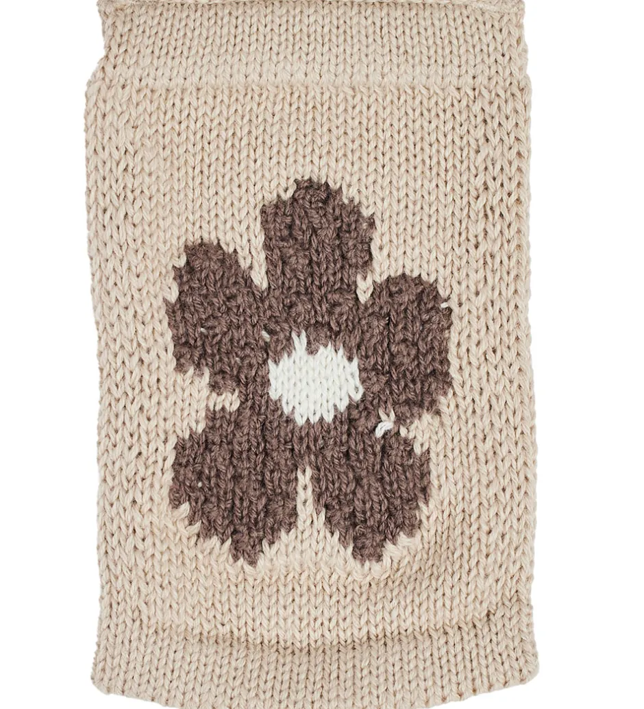 Smallstuff Strikket Flag - Blomst - Natur Motiv