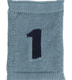 Smallstuff Strikket Flag - 1 - Blå Tal