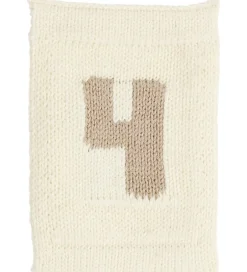 Flagranker|Dekoration*Smallstuff Strikket Flag - 4 - Natur Tal
