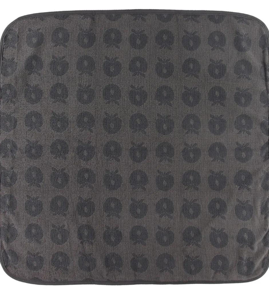 Babyhåndklæde- Og Poncho*Småfolk Babyhåndklæde - 70x70 cm - Wilde Dove m. Æbler