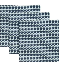 Stofbleer*Småfolk Stofbleer - 3-pak - 79x79 - Medieval Blue