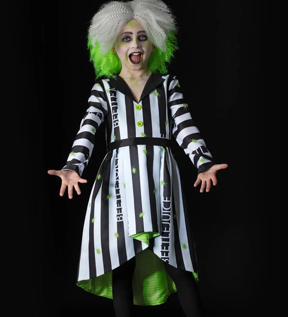 Udklædningstøj|Halloween*Smiffys Udklædning - Beetlejuice - Hvid/Sort