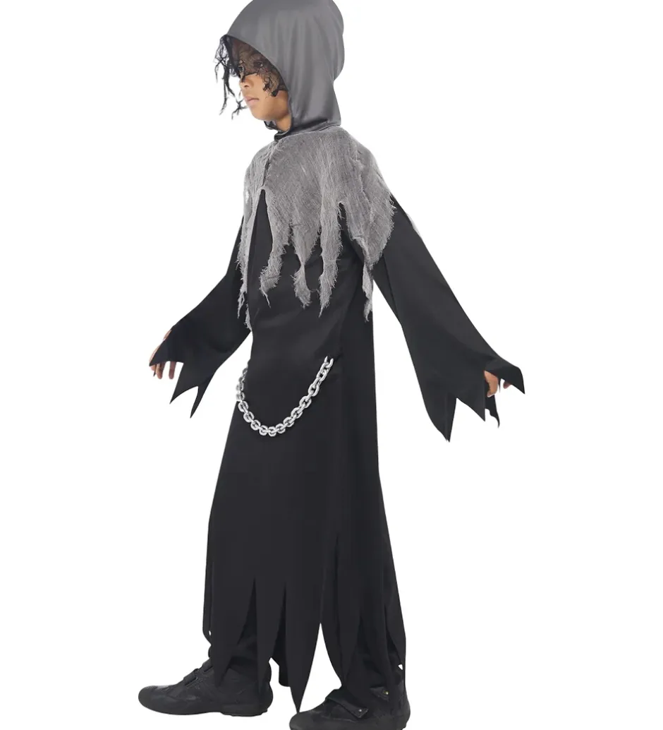 Halloween*Smiffys Udklædning - Grim Reaper - Black