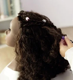 Smoby Frisørdukke m. Tilbehør - My Beauty Afro - 23 Dele