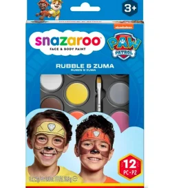 Sminke*Snazaroo Ansigtsmaling - 8 Farver - Paw Patrol Rubble & Zuma