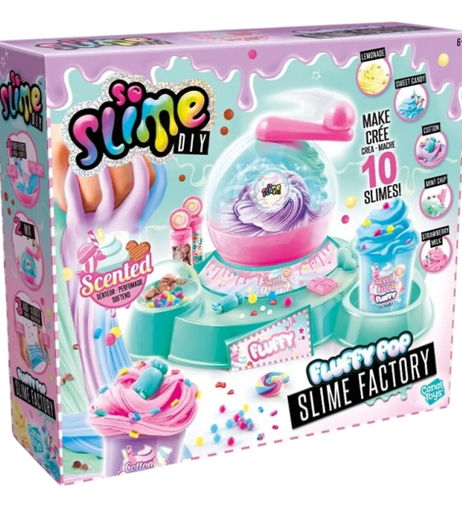 Slim*So Slime DIY-Slim - Fluffy Pop Slime Factory