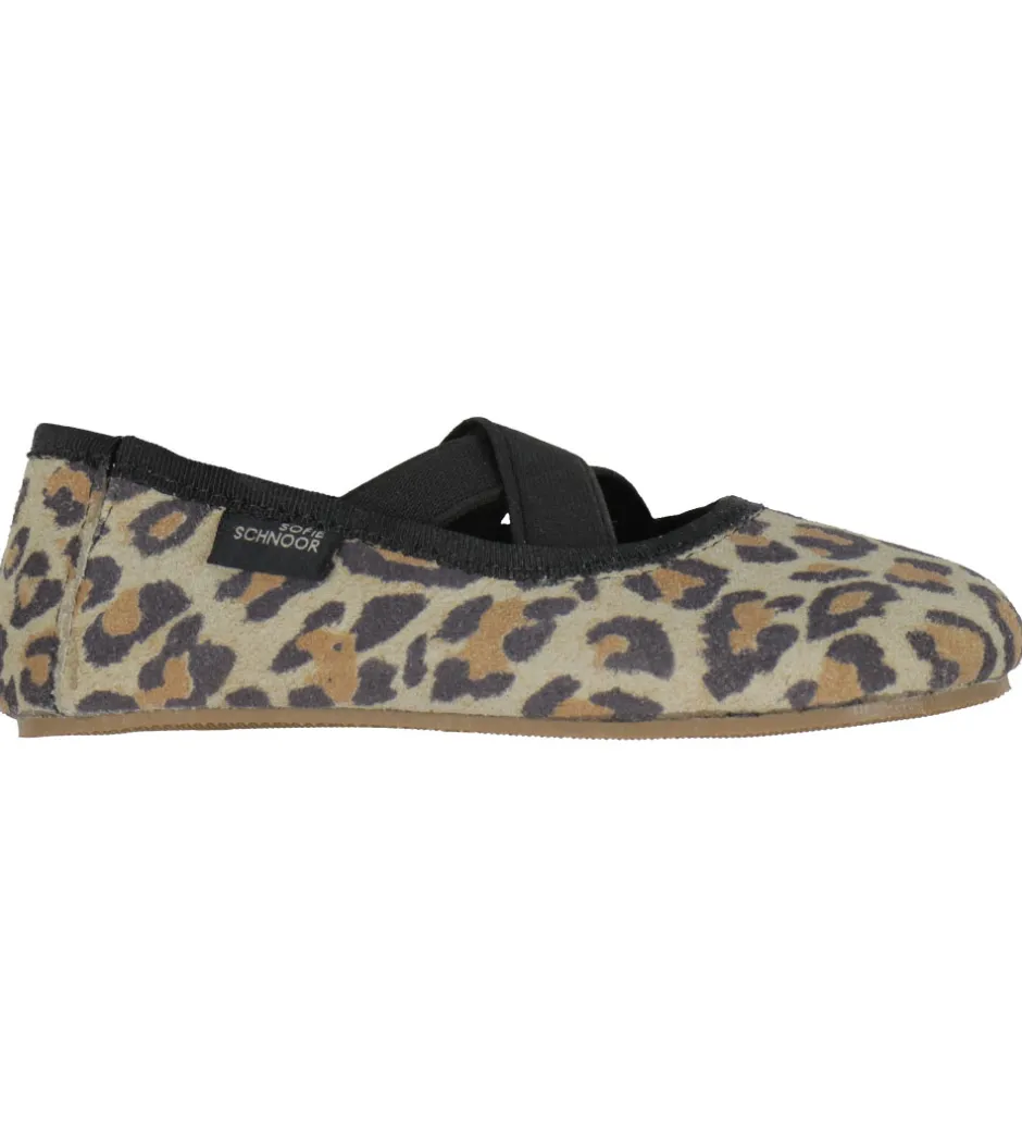 Ballerinaer*Sofie Schnoor Ballerinasko - Neliask - Leopard