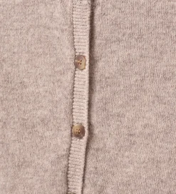 Børn Sofie Schnoor Cardigan - Strik - Uld - Cisse - Brown Melange