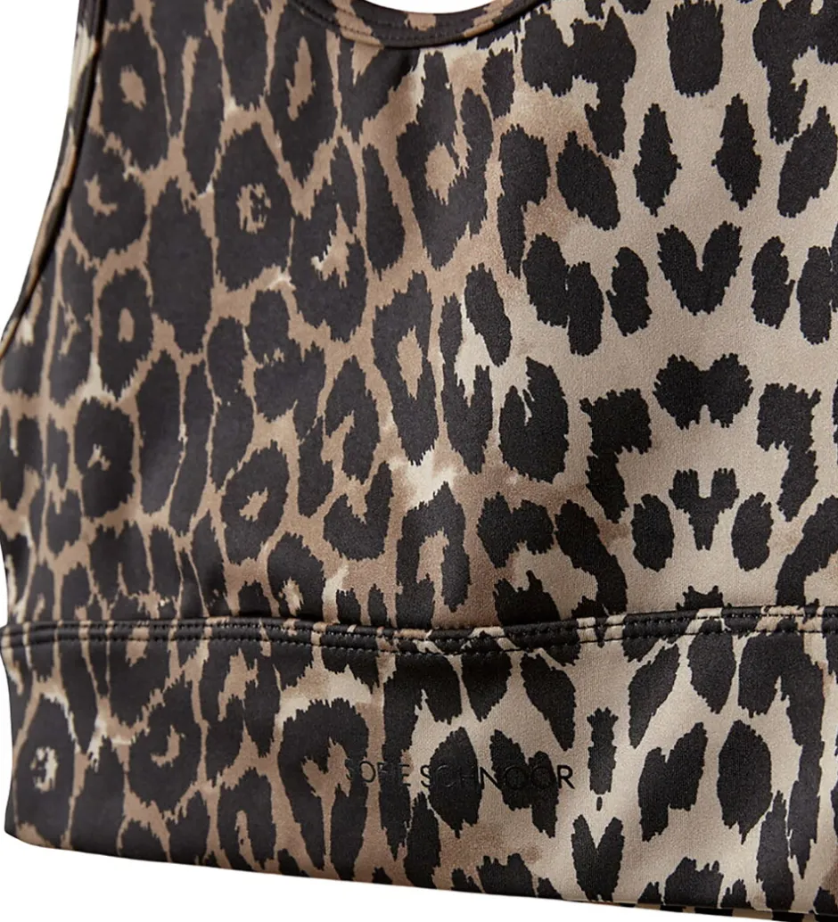 Toppe*Sofie Schnoor Sportstop - KaraSY - Leopard