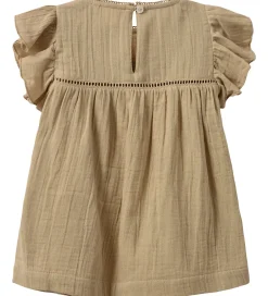 Toppe*Sofie Schnoor Top - Corettesk - Soft Brown