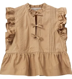 Toppe*Sofie Schnoor Top - Juliettesy - Camel