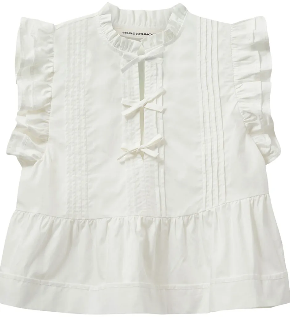 Børn Sofie Schnoor Top - Juliettesy - Off White
