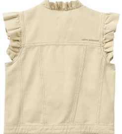 Veste*Sofie Schnoor Vest - Denim - Arahsy - Off White Sand