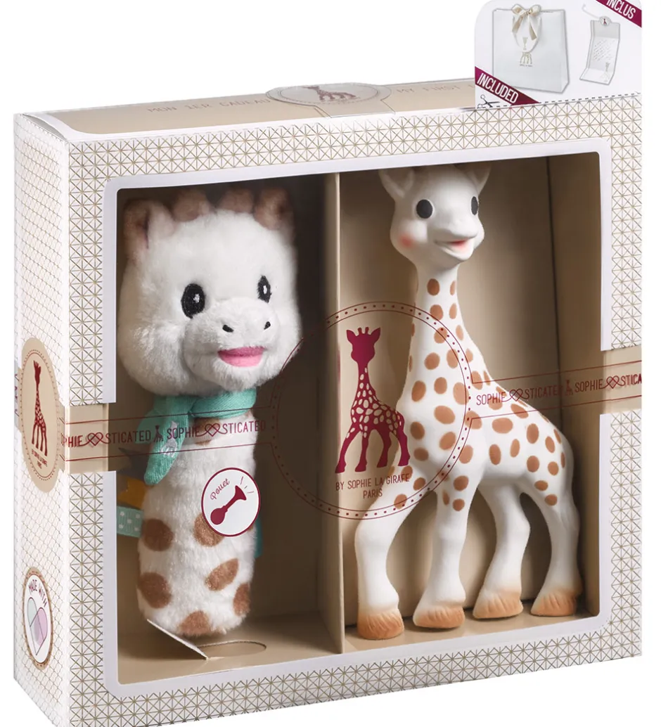 Bideringe*Sophie la Girafe Gaveæske - Bidering/Rangle