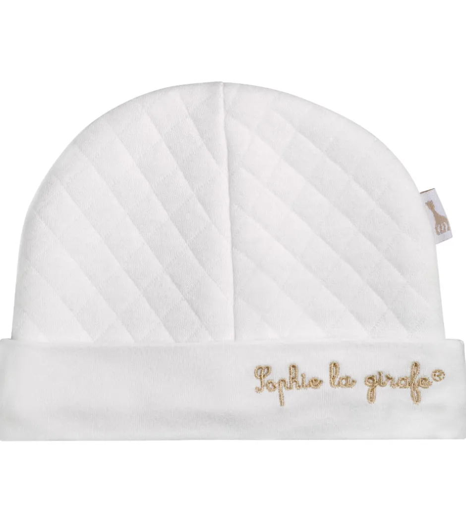 Bideringe|Savlesmække*Sophie la Girafe Gaveæske - My Birth Outfit - So Pure