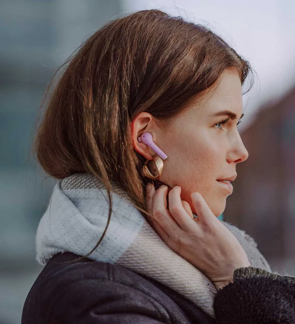 Høretelefoner*Soundliving Høretelefoner - 2.0 - Pink