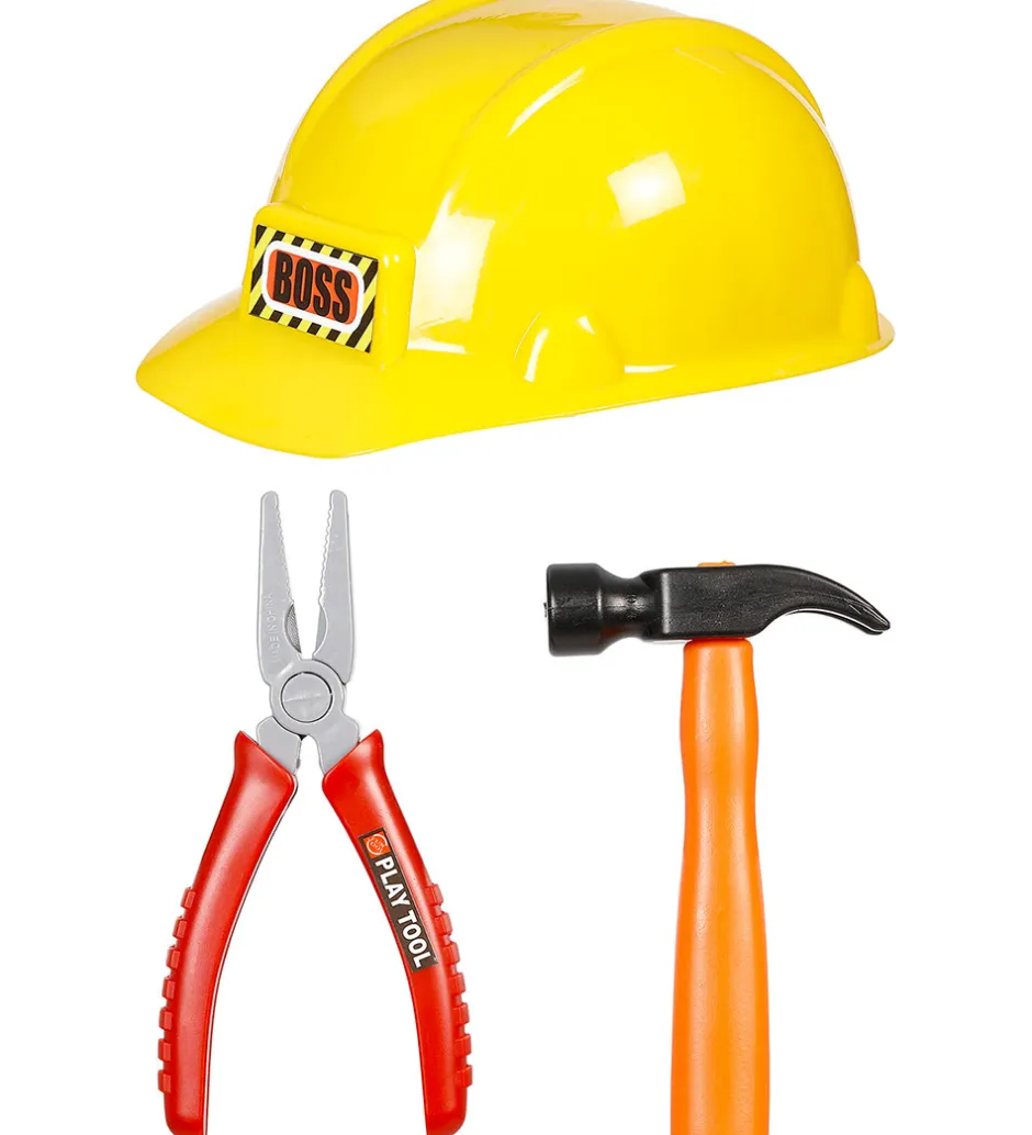 Udklædningstøj*Souza Udklædning - Byggearbejder - Orange