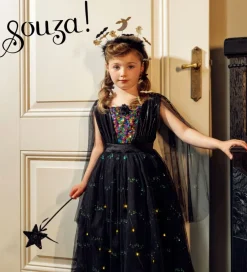 Souza Udklædning - Fe m. Lys - Agatha - Sort