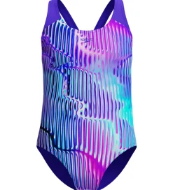 Svømmetøj|Svømning*Speedo Badedragt - Digital Allover Splashback - Lilla/Pink
