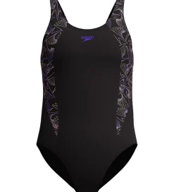 Svømmetøj|Svømning*Speedo Badedragt - HyperBoom Splice Muscleback - Sort/Fersken