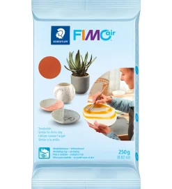 Modellervoks*Staedtler FIMO Modellervoks - Air - 250g - Terracotta