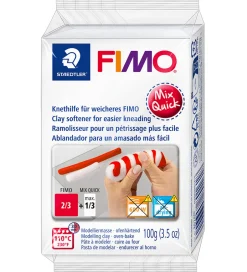 Modellervoks*Staedtler FIMO Modellervoks-blødgører - Mix Qiuck - 100 g - Hvid