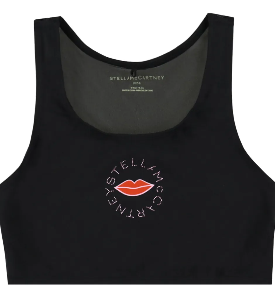 Børn Stella McCartney Kids Badetop - UV50+ - Sort m. Læber