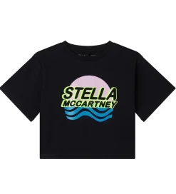 T-Shirts Og Toppe*Stella McCartney Kids T-shirt - Sort m. Print