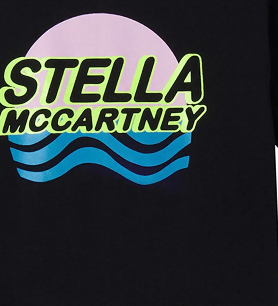 T-Shirts Og Toppe*Stella McCartney Kids T-shirt - Sort m. Print