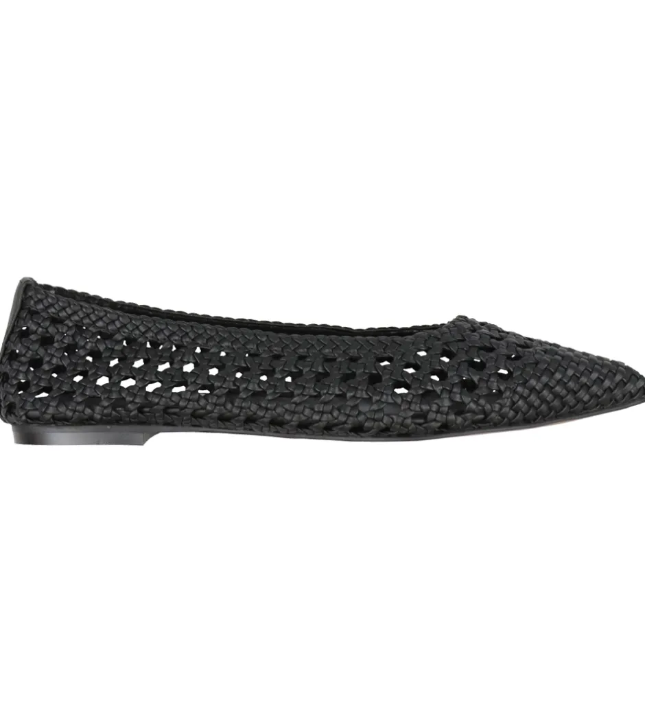 Steve Madden Sko - Saxton Ballerina - BLACK
