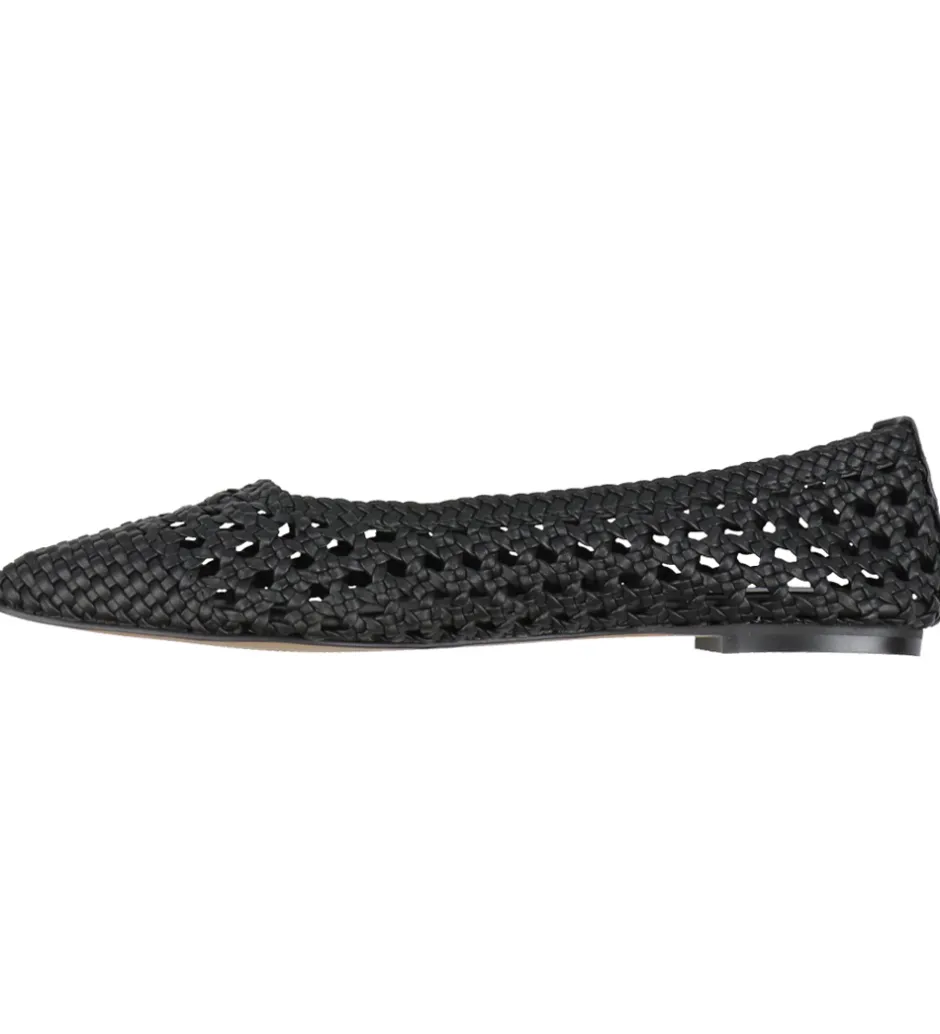 Steve Madden Sko - Saxton Ballerina - BLACK