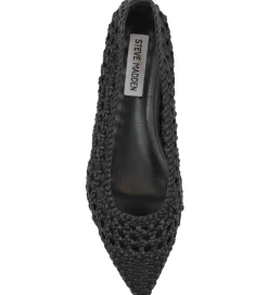 Steve Madden Sko - Saxton Ballerina - BLACK