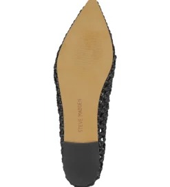Steve Madden Sko - Saxton Ballerina - BLACK
