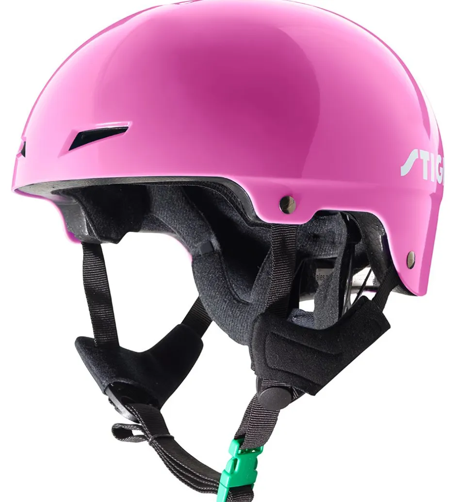 Skaterhjelme*Stiga Cykelhjelm - Play - Pink