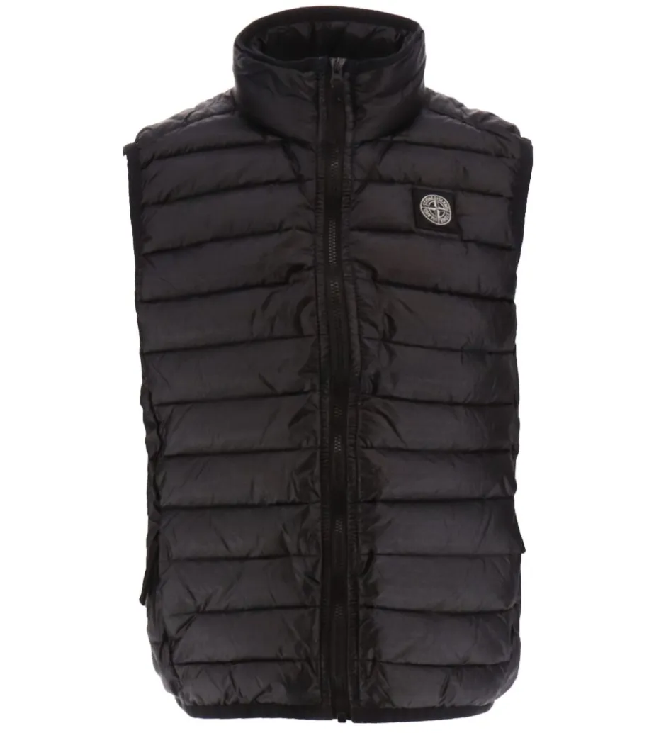 Dunveste Og Dyneveste*Stone Island Dunvest - Sort
