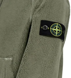 Fleece*Stone Island Fleecejakke - Military Green