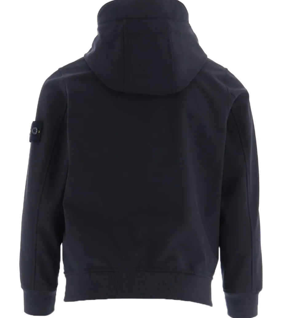 Softshell*Stone Island Softshelljakke m. Fleece - Sort