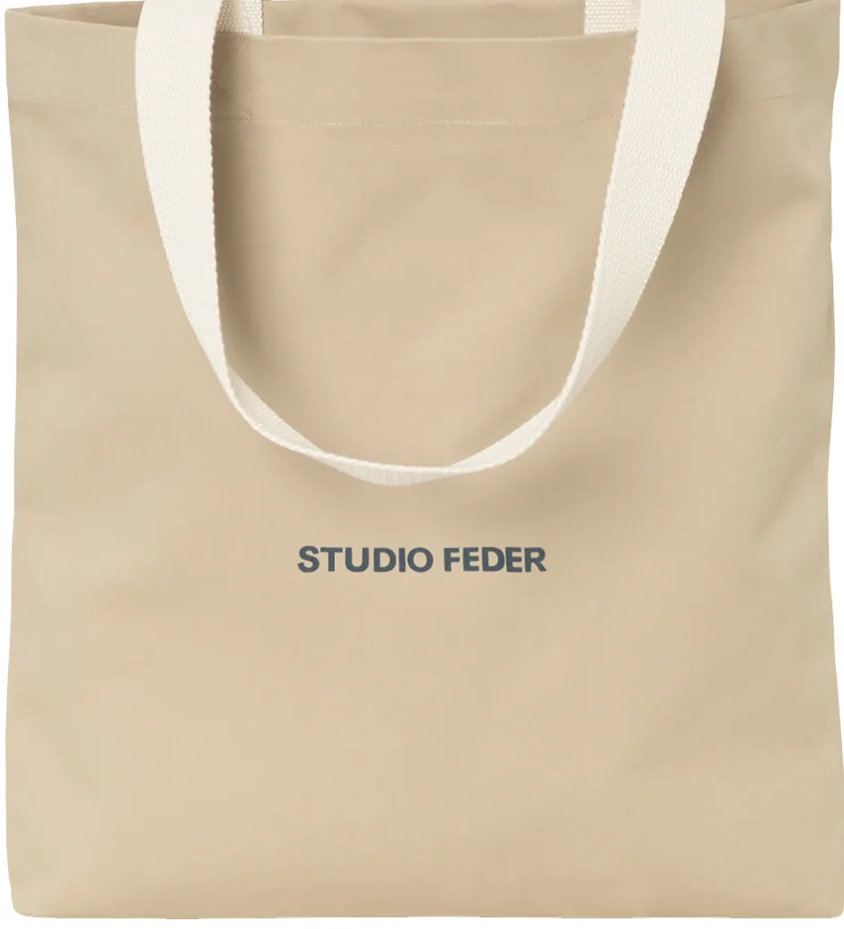 Shoppers*Studio Feder Shopper - Sigrid - Canvas - Sand Beige