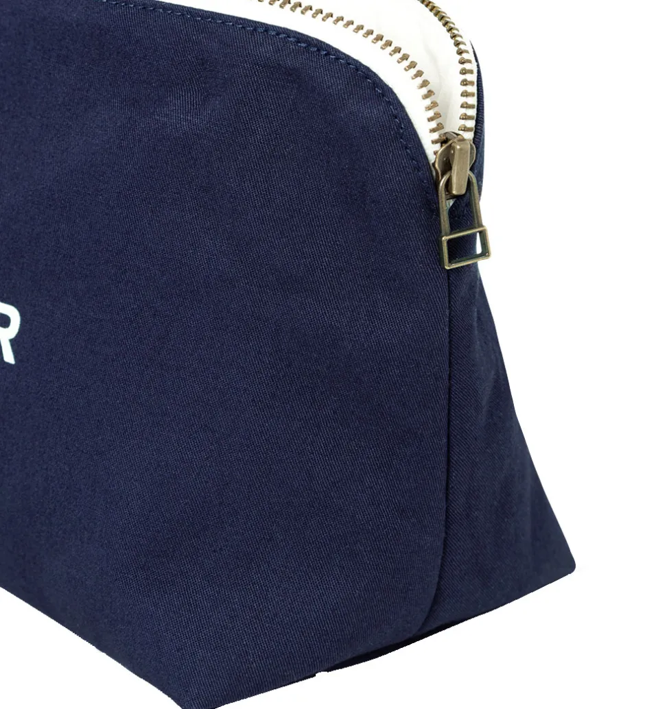 Toilettasker|Toilettasker*Studio Feder Toilettaske - Celia Mini - Canvas - Navy