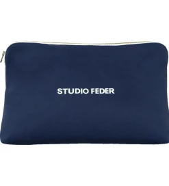 Studio Feder Toilettaske - Celia - Canvas - Navy
