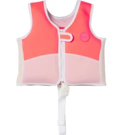 Svømmeveste*SunnyLife Svømmevest - Melody the Mermaid - 1-2 år - Neon Strawb