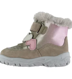 Vinterstøvler*Superfit Vinterstøvler - Tex - Beige/Rosa