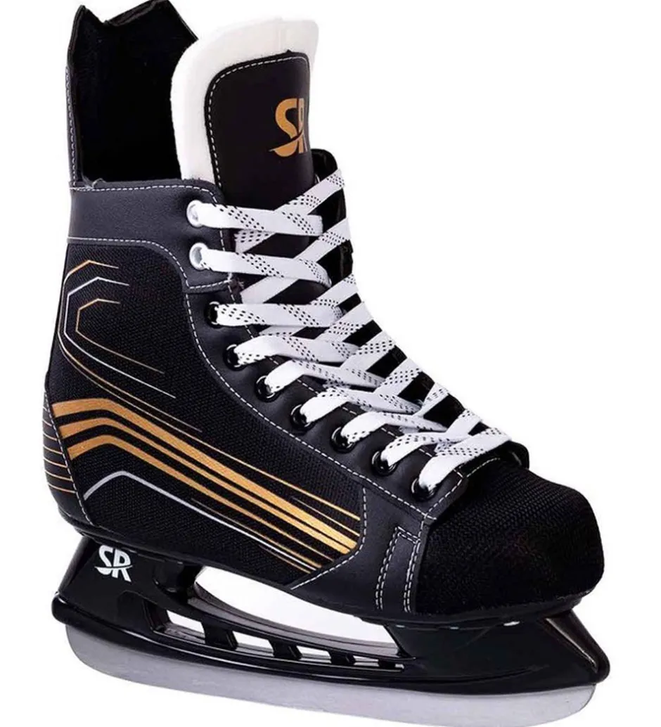 Skøjter*Supreme Ishockey Skøjter - Sort/guld