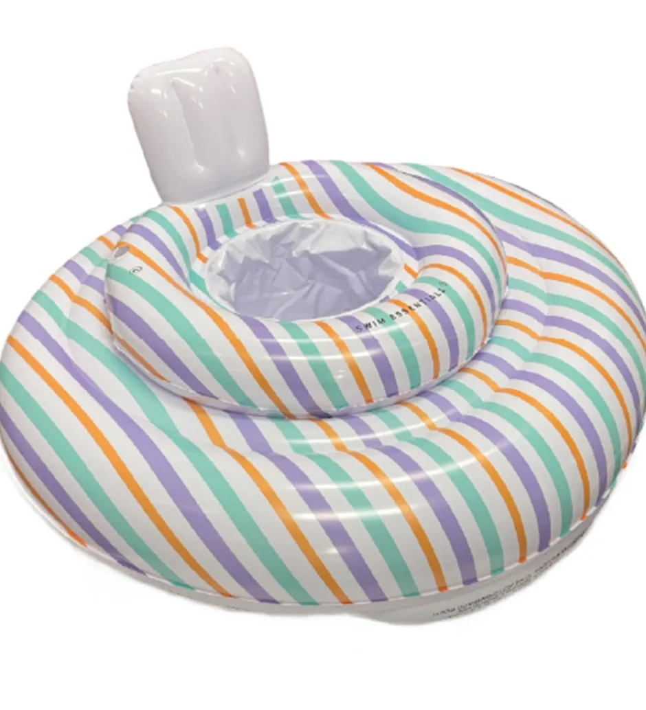 Udeleg Og Udendørs Legetøj|Baderinge*Swim Essentials Babybadering - 69x25 cm - Rainbow